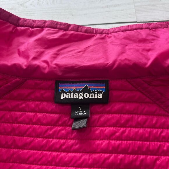 Patagonia Kai Lee Parka Long Puffer Style Jacket Women’s Size Small Pink - Picture 10 of 14